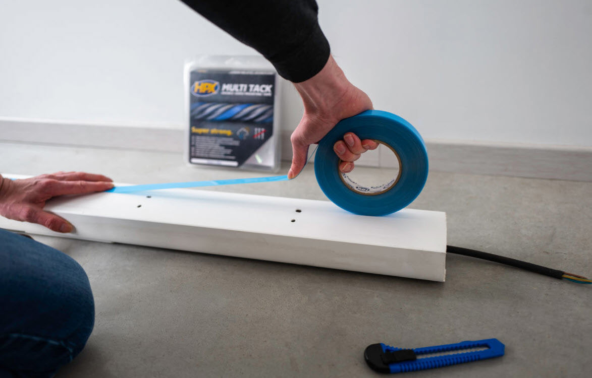HPX Producten dubbelzijdige multi tack tape semi transparant 19mm x 25m