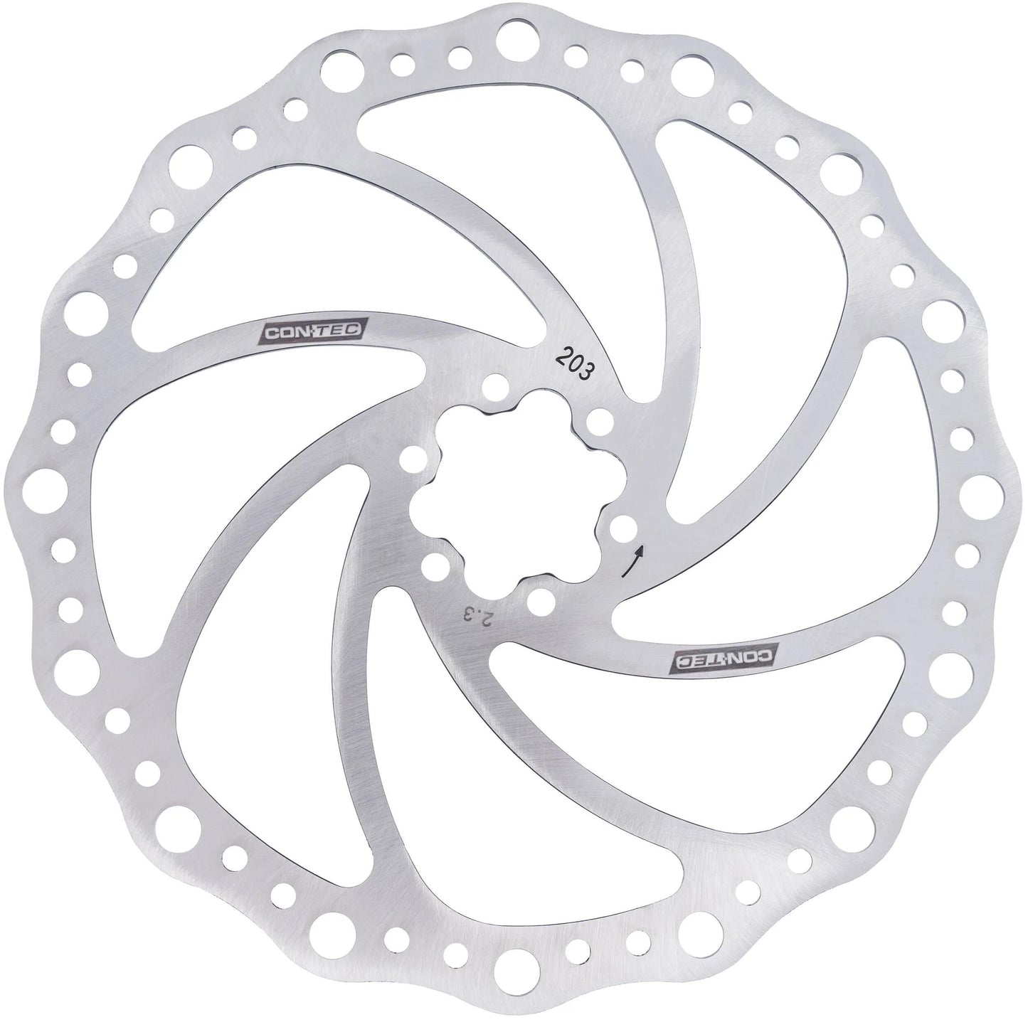CONTEC bremsscheibe cdr-et ct disc br. rotor cdr-et 203mm x 2,3mm 6-loch