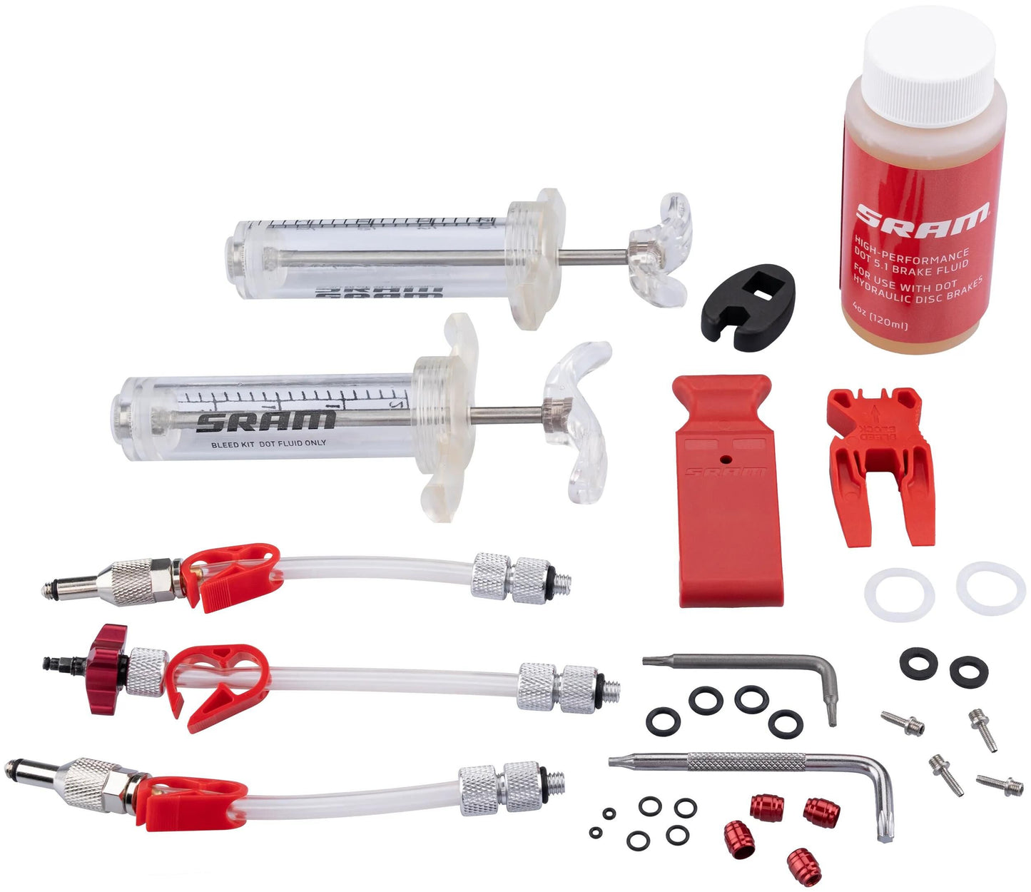 SRAM entlüftungs-kit professional bleeding kit profes. with dot 5.1 120ml