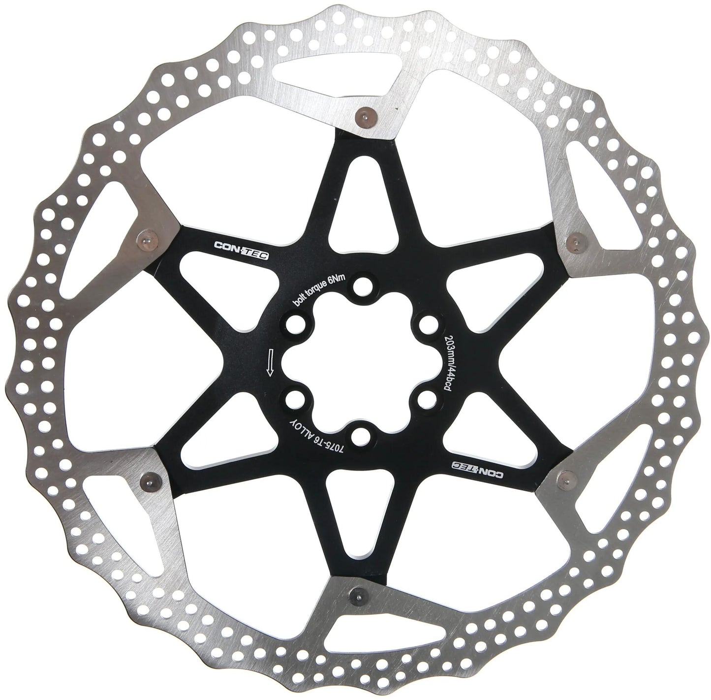 CONTEC bremsscheibe cdr-hd 1 ct disc br. rotor cdr-hd1 203 mm 2-parts 6-hole