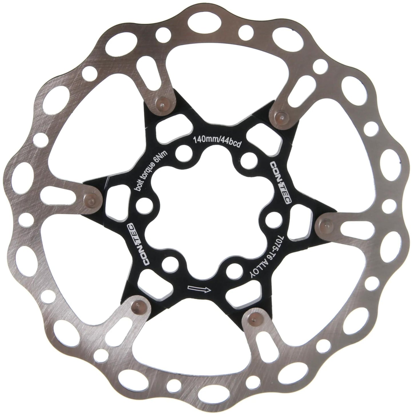 CONTEC bremsscheibe cdr-hd 2 ct disc br. rotor cdr-hd2 140 mm 2-parts 6-hole
