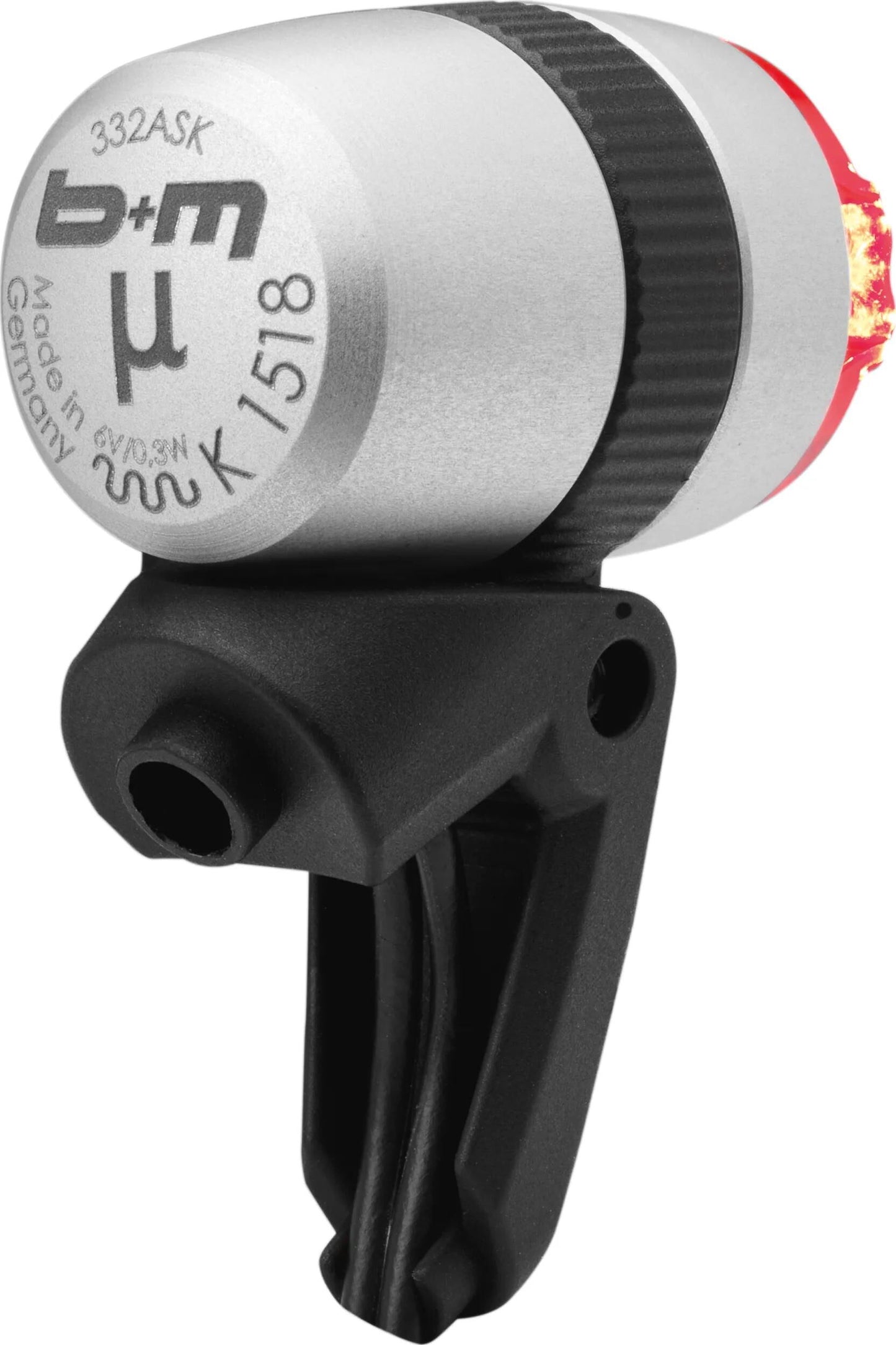 Busch + Müller rücklicht mü plus led rear light b m mue fender stay at.silver