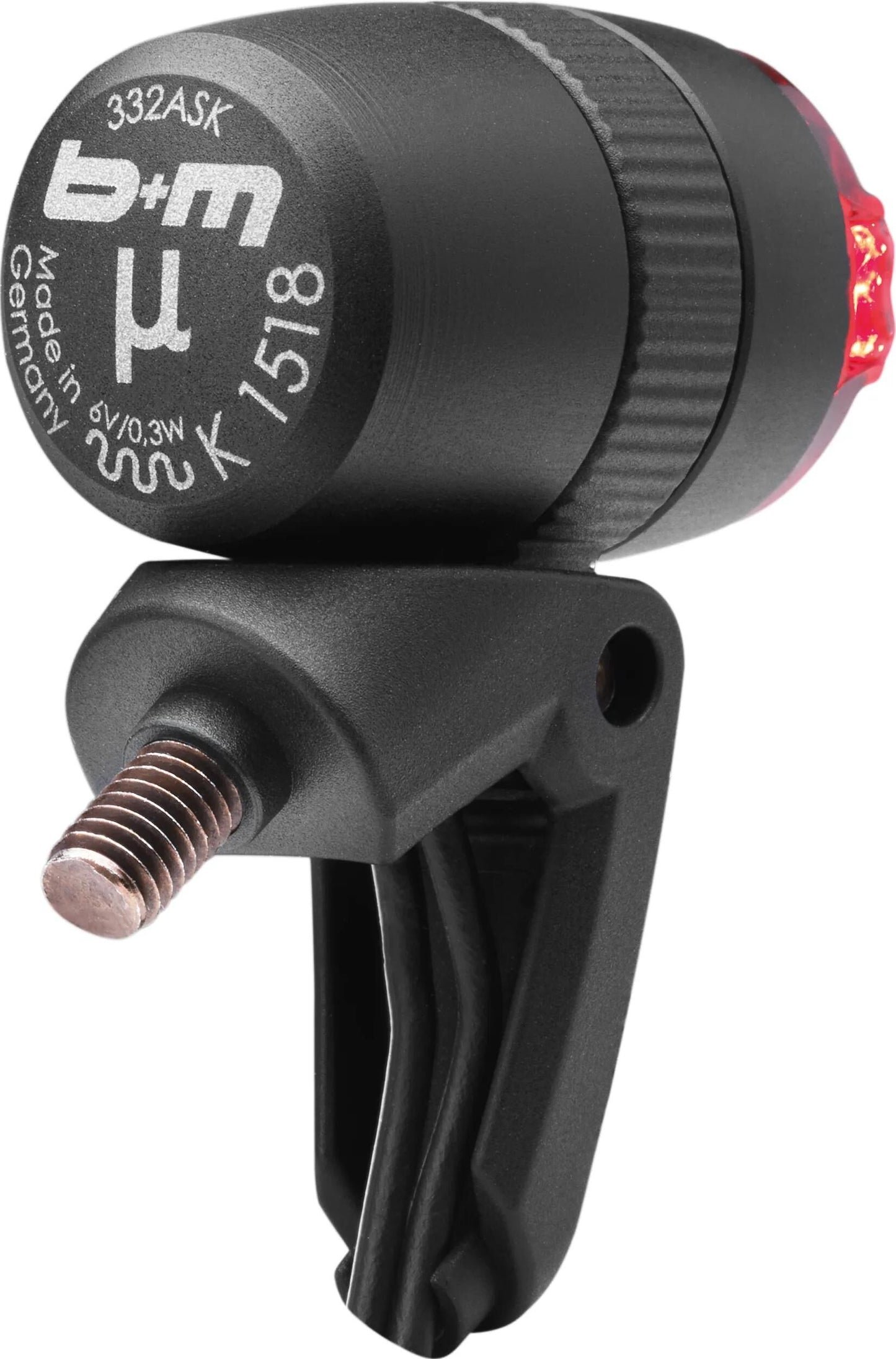 Busch + Müller rücklicht mü plus led rear light b m mue fender stay at.black