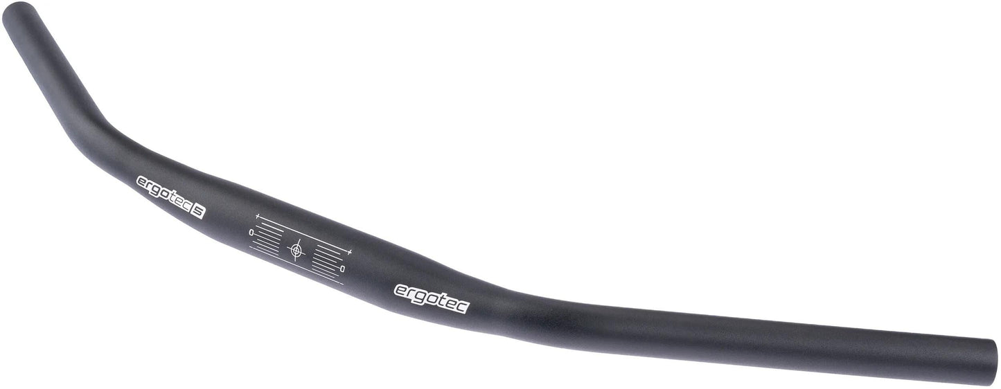 Ergotec Stuur ladytown 31,8 x 620 mm - zwart