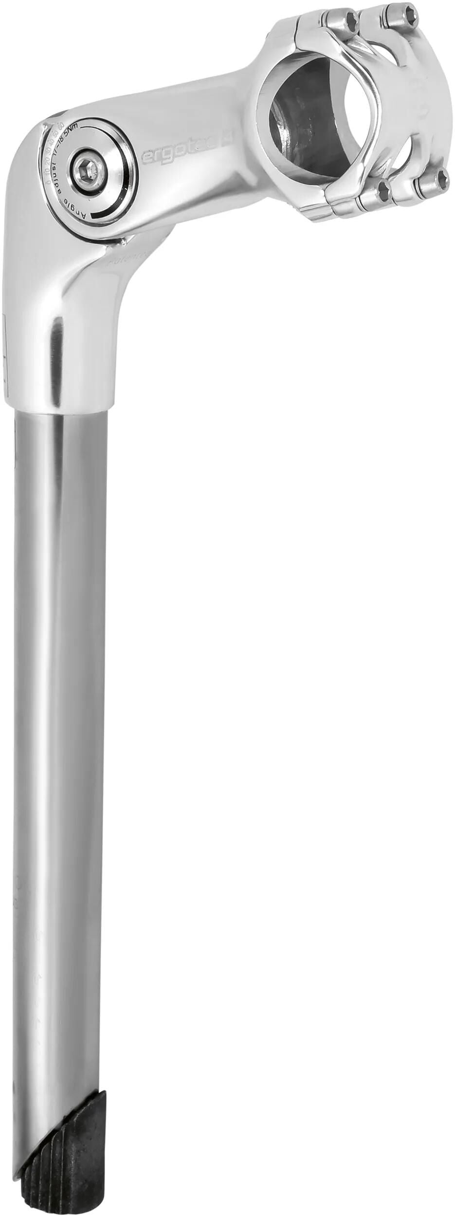 Ergotec vorbau octopus 2 tube stem octopus 2 tube 25,4 110 230mm sil.