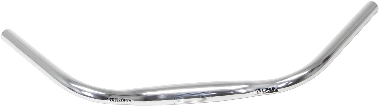 Ergotec stuur stuttgarter 31,8 610mm 52� zilver