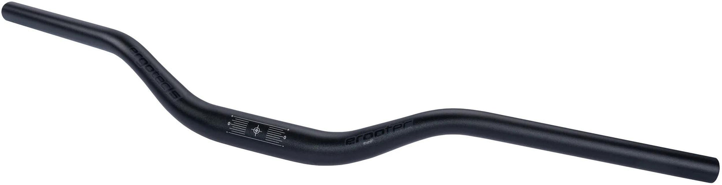 Ergotec Stuur bar 50 comfort ø31.8mm 50mm rise - zwart gezandstraald
