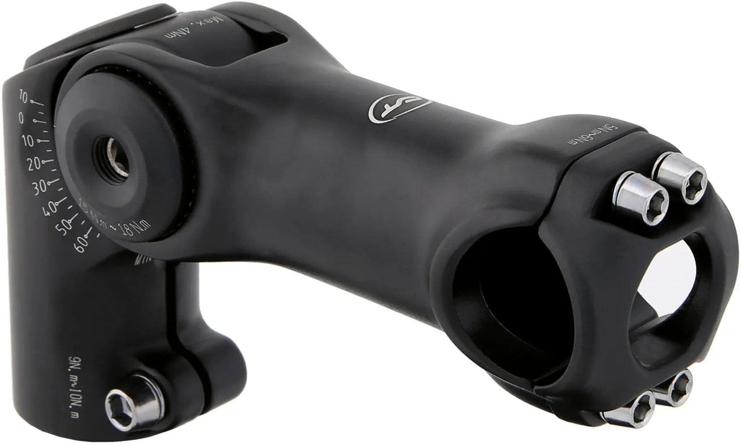 CONTEC vorbau tarantula hybrid ct stem tarantula hy adj mtb 25,4x100 mm black