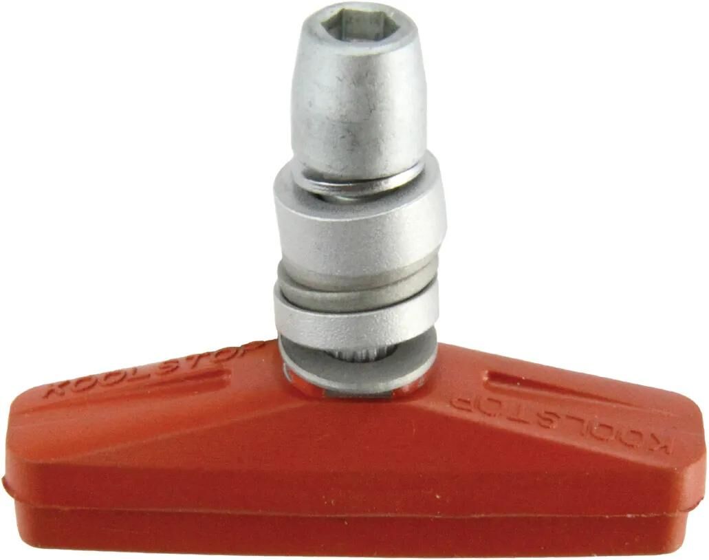 KOOL-STOP Koolstop remschoenen v-brake city pad zalm (2st)