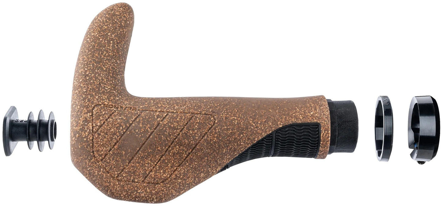 CONTEC griff merge trekking bar kork ct grips merge trekking bar cork 96 140mm