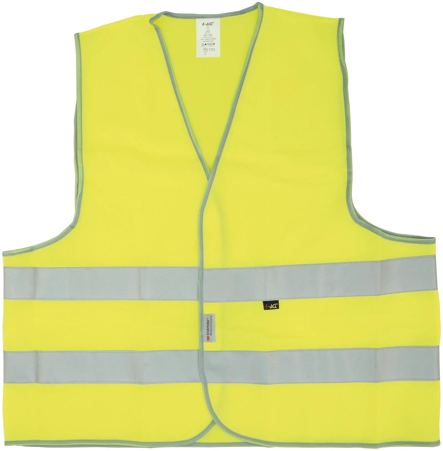 4-ACT weste reflex vest f.adults size m y