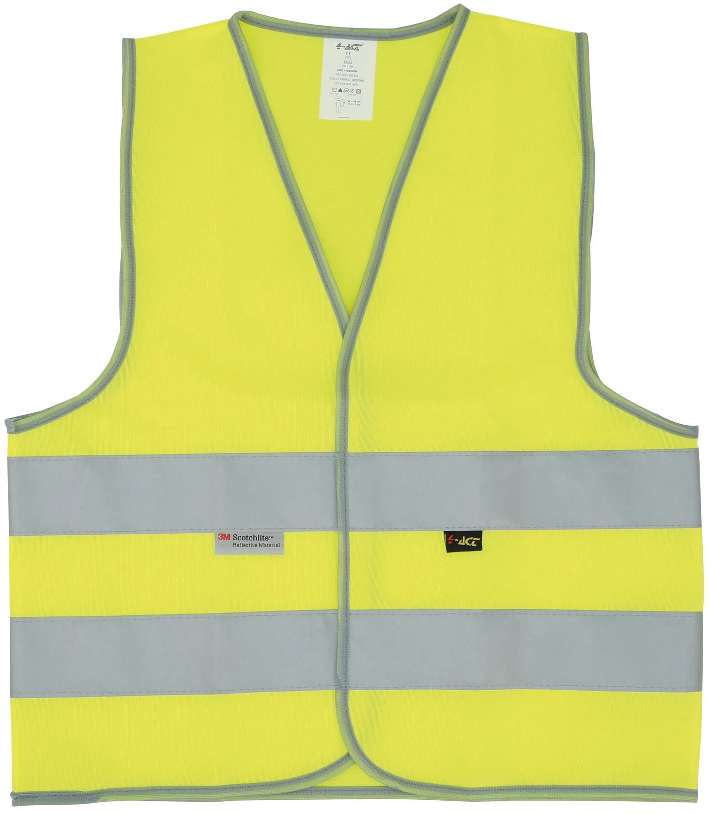 4-ACT kinderweste reflex vest f.kids size l y