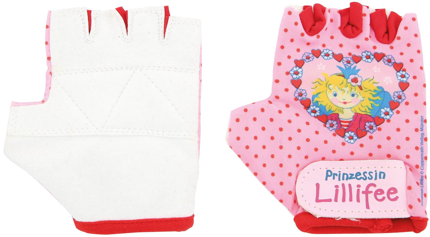 BIKE FASHION kinderhandschuh prinzessin lillifee kids gloves lillefee size 6 pink