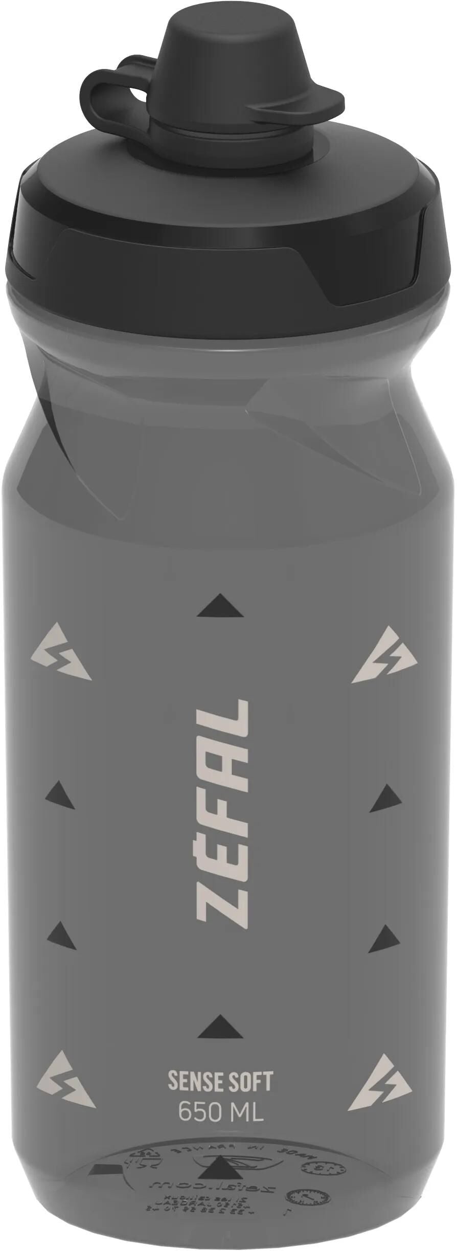 ZÉFAL trinkflasche sense soft bottle sense soft 650ml no mud black