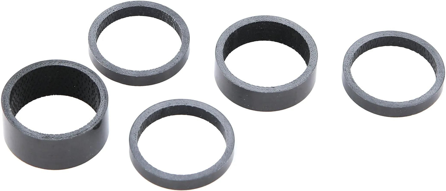 CONTEC spacer-set carbon ct spacer carbon 1 1 8 , 5 pcs, carbon