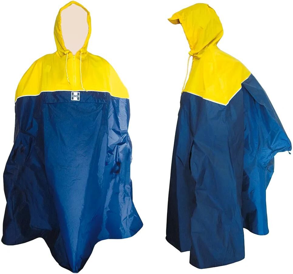 HOCK regenponcho backpack poncho backpack xl, marine yellow
