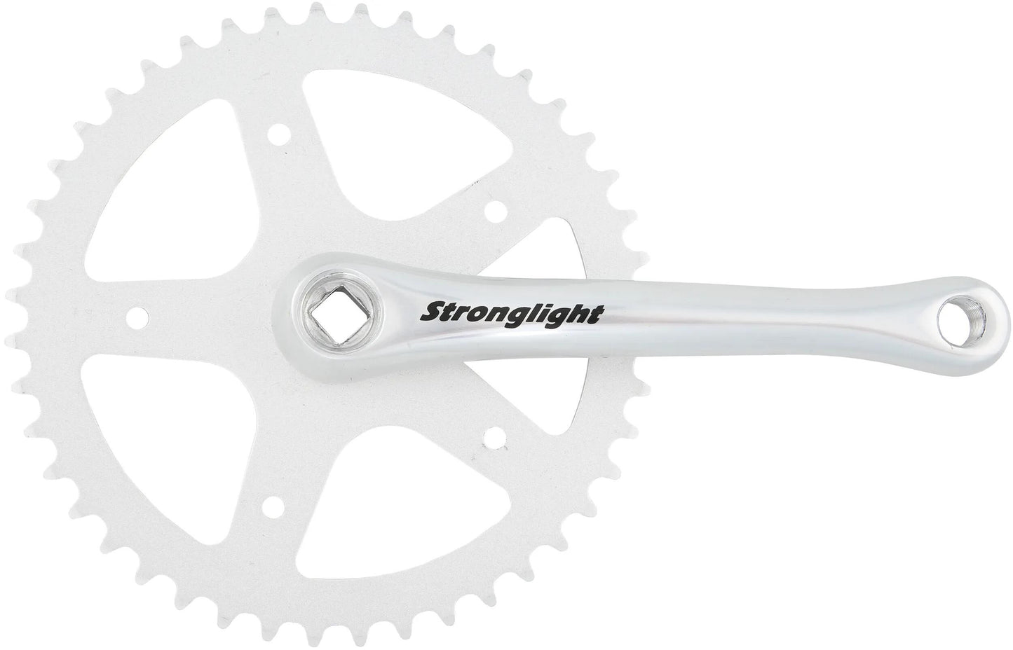 STRONGLIGHT kettenradgarnitur crankset 1-speed 44t 170mm sil.