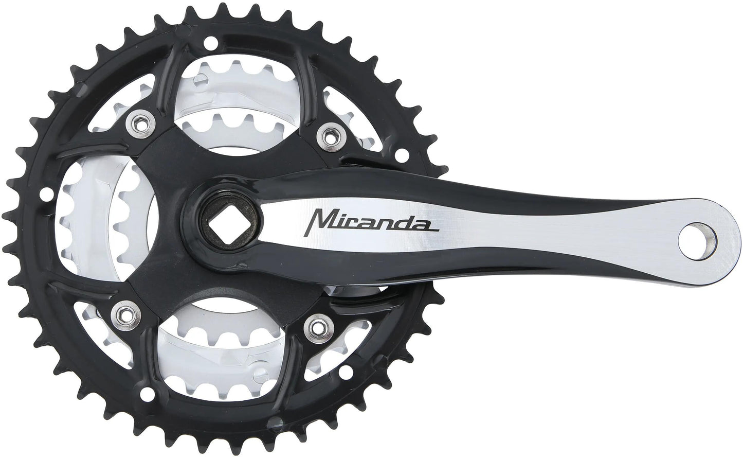 MIRANDA kettenradgarnitur beta 3r plus crankset beta 3r plus 170mm22 32 42t no cg