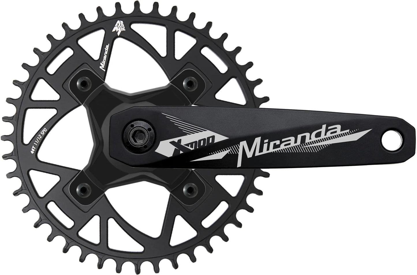MIRANDA kettenradgarnitur modular mrtb chainflow 3d crankset mod.mrtb chainflow 3d 32t