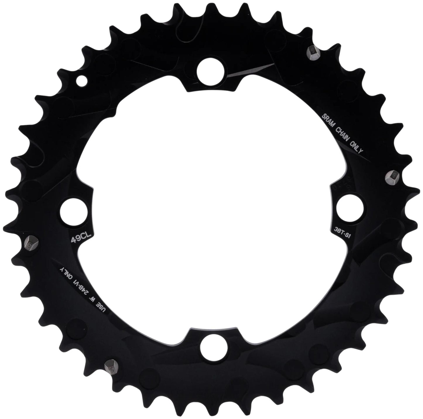 TRUVATIV kettenblatt mtb chain ring 38t gxp no pin b