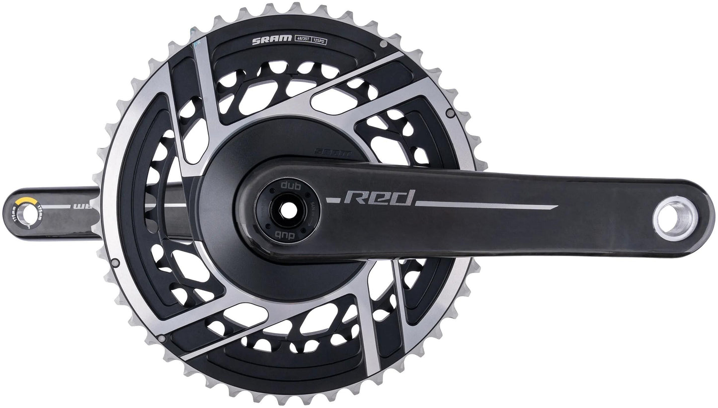 SRAM kettenradgarnitur red e1 crankset red e1 35 48t 175mm