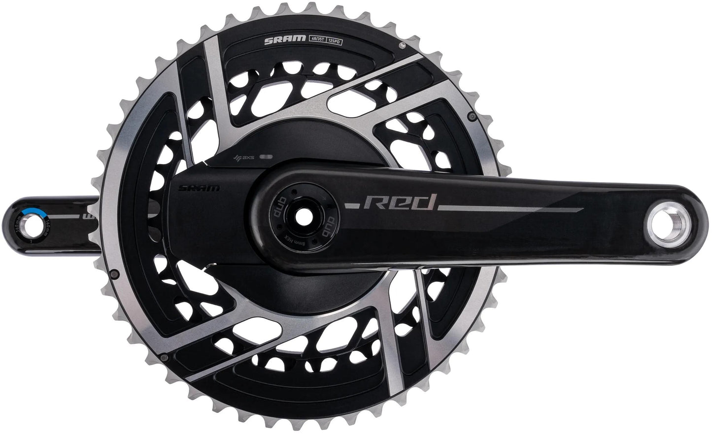 SRAM kettenradgarnitur red axs e1 crankset pm red axs e1 35 48t 160mm