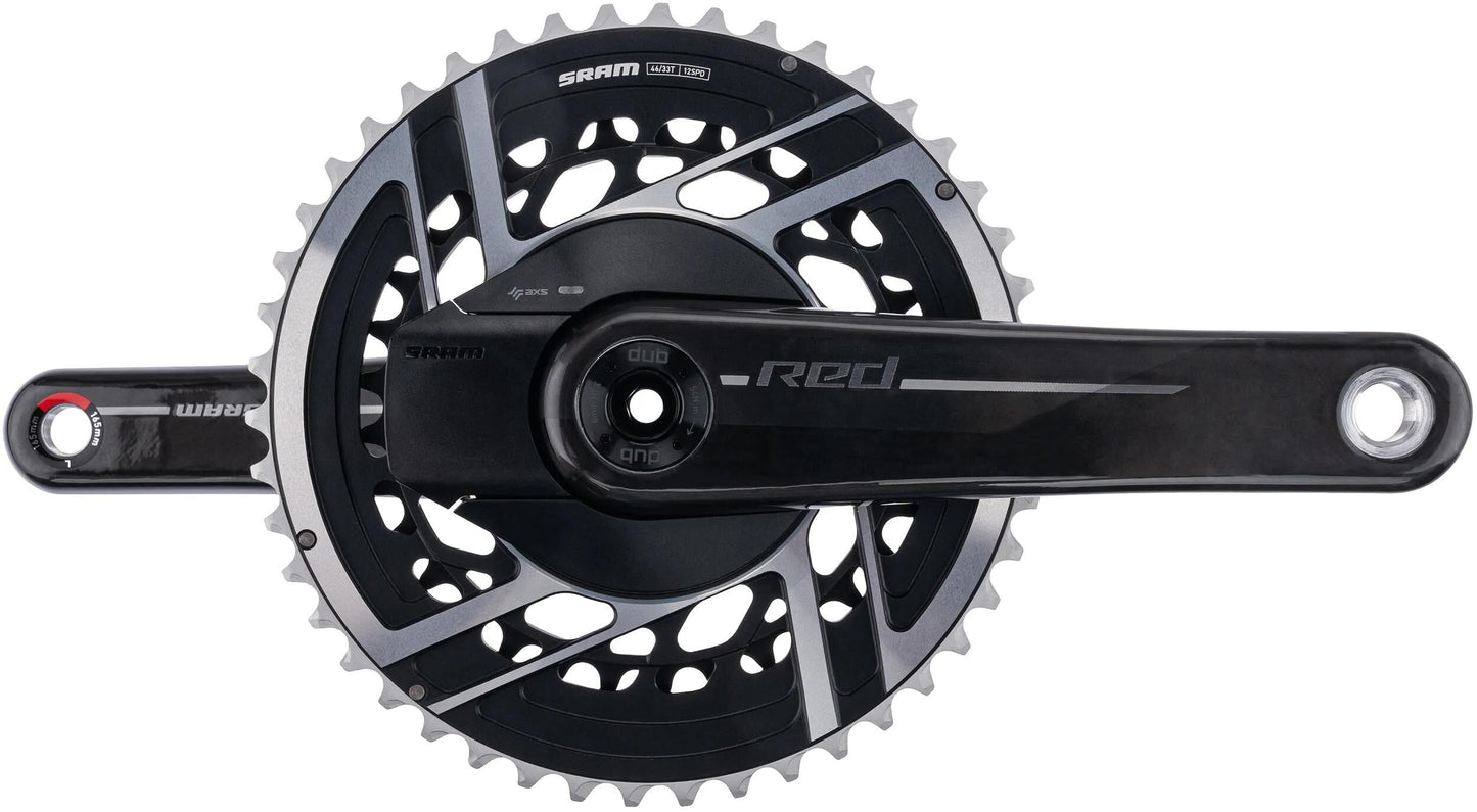 SRAM kettenradgarnitur red axs e1 crankset pm red axs e1 33 46mm 165mm