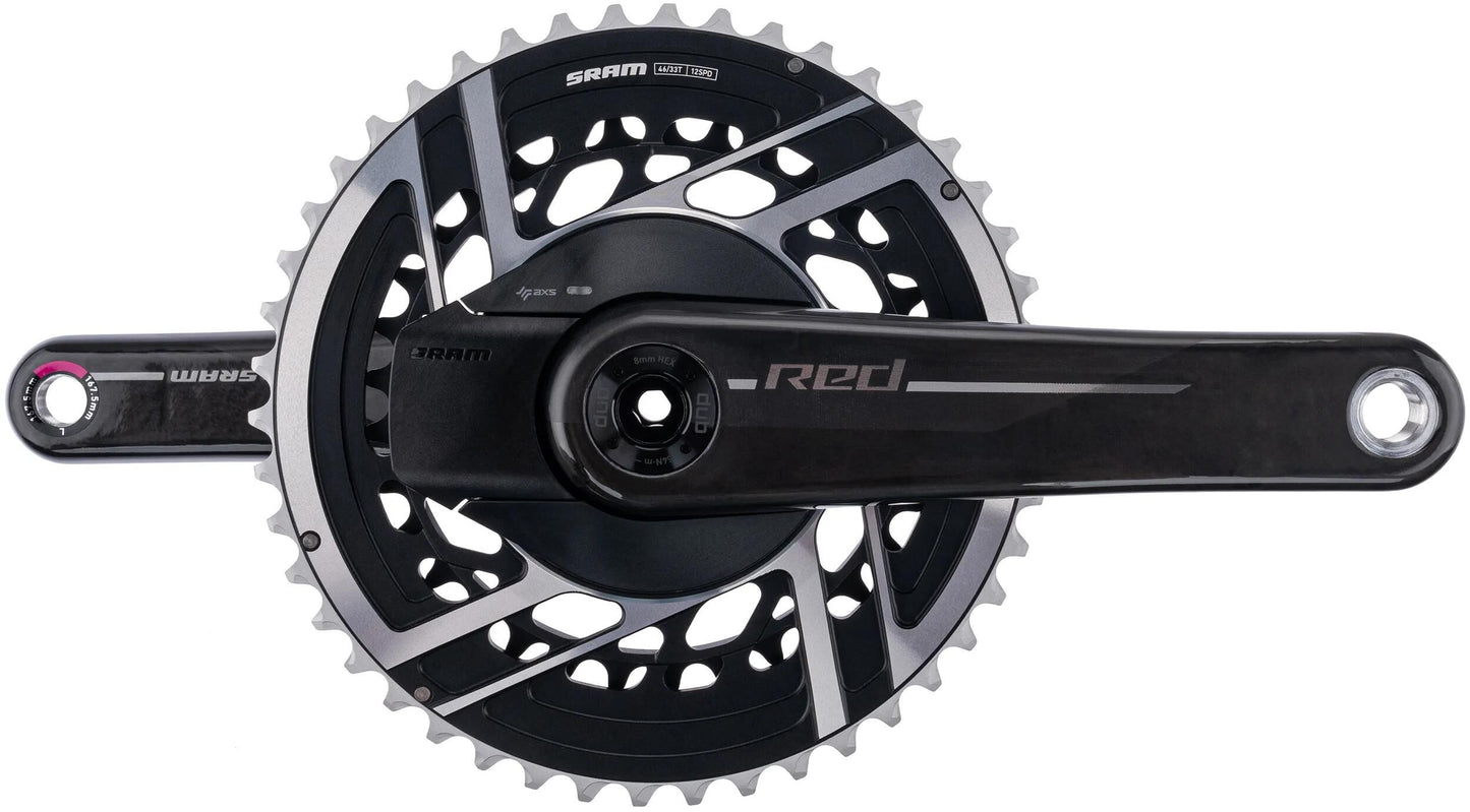 SRAM kettenradgarnitur red axs e1 crankset pm red axs 33 46t 167,5mm