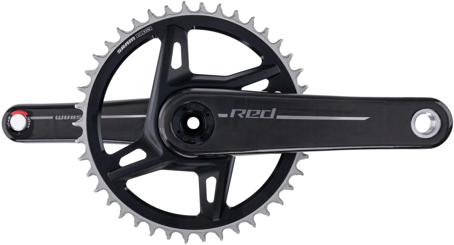 SRAM kettenradgarnitur red 1 xplr e1 crankset red 1 xplr e1 42t 165mm