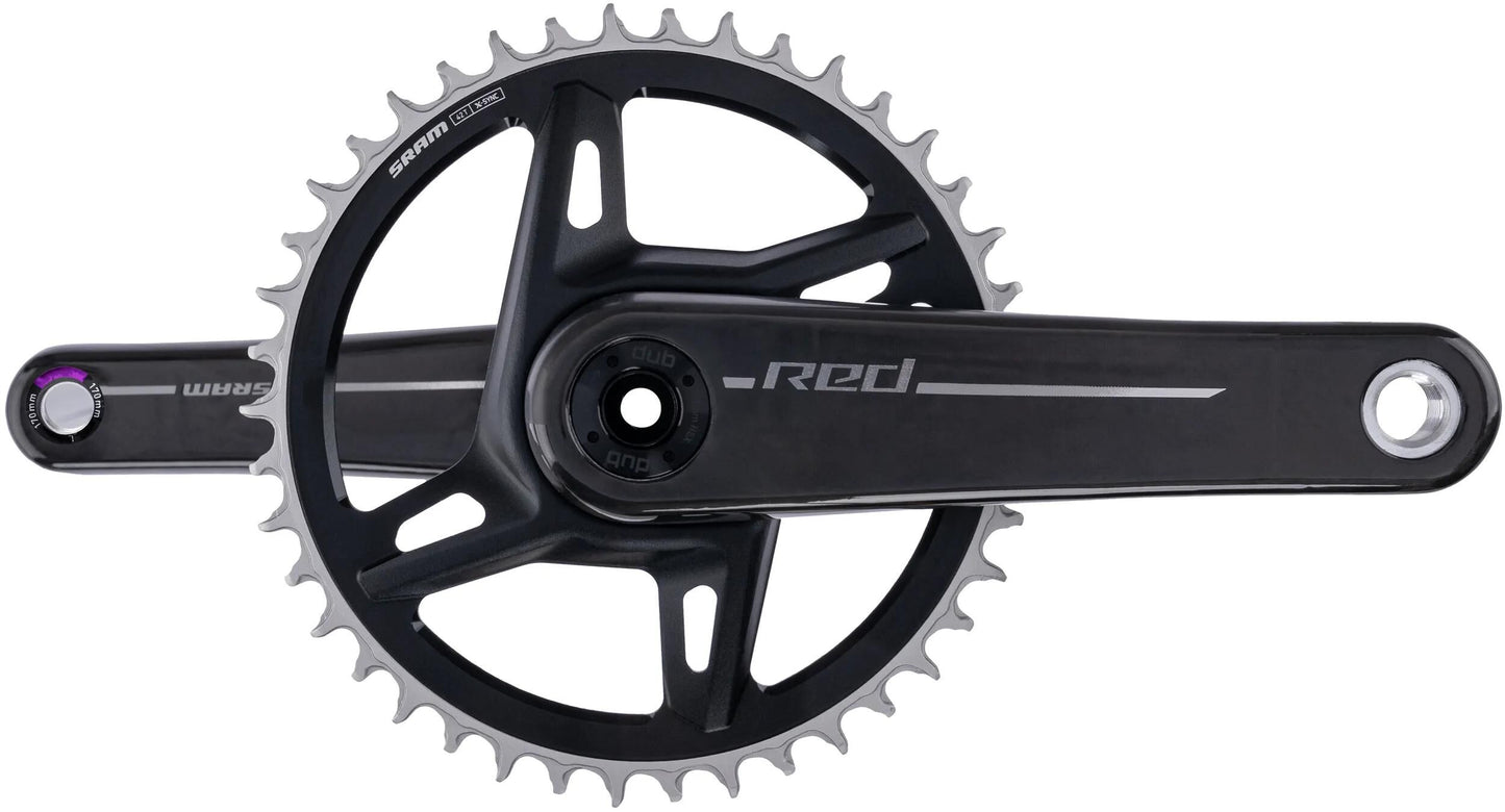 SRAM kettenradgarnitur red 1 xplr e1 crankset red 1 xplr e1 42t 170mm