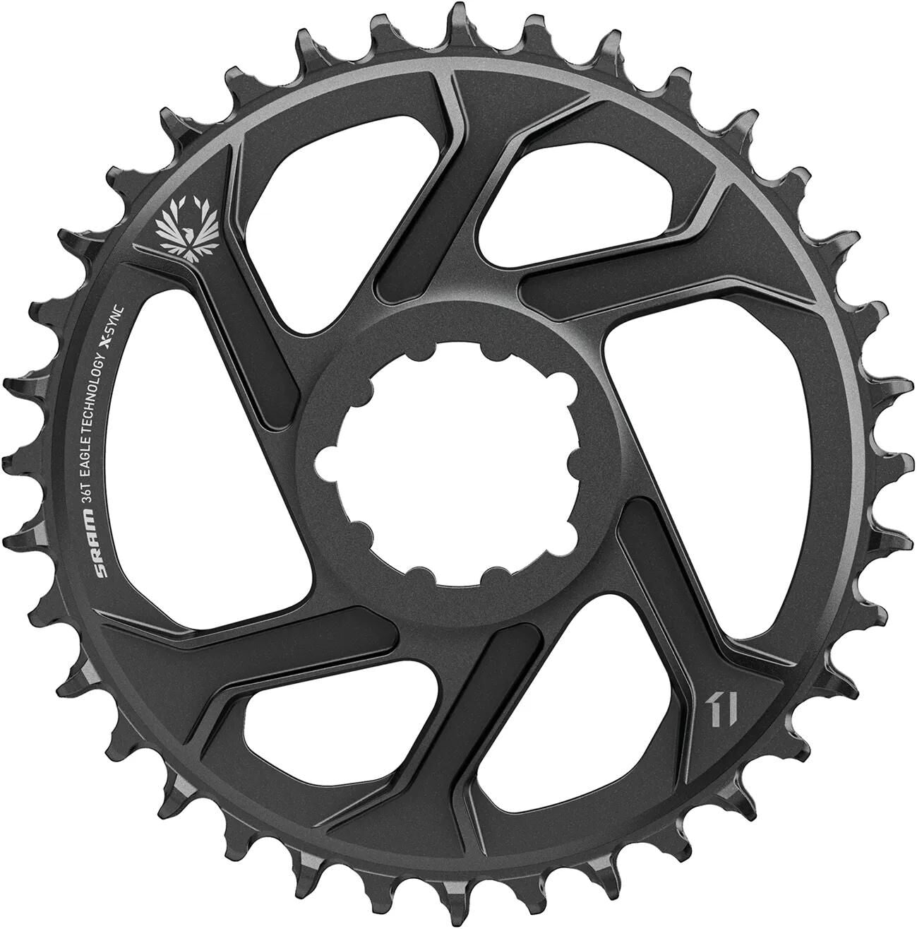 SRAM kettingblad x-sync 2 x-sync eagle chainring 36 z. 6 mm off direct m.