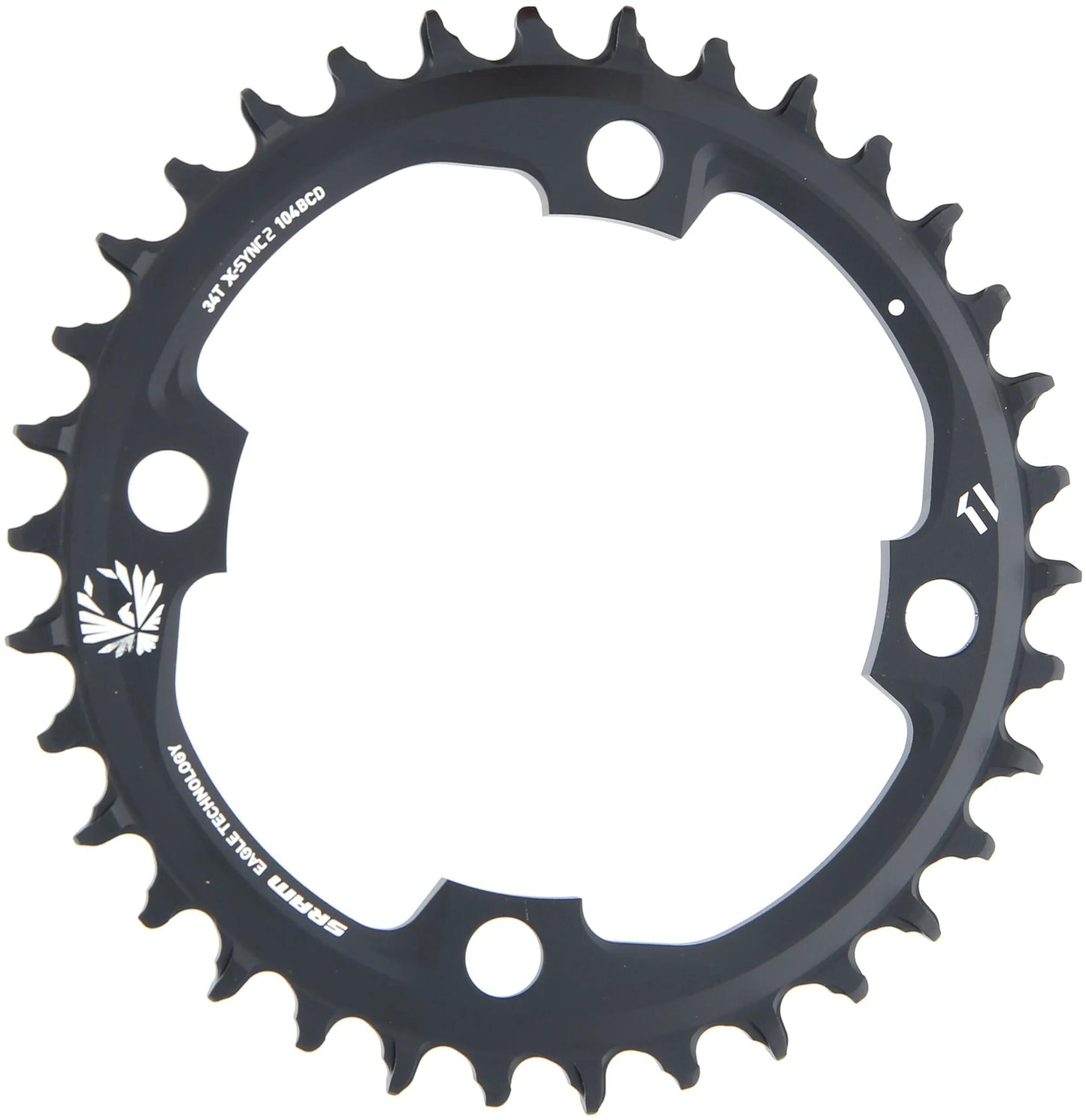 SRAM kettenblatt x-sync 2 chain ring x-sync 34t alu