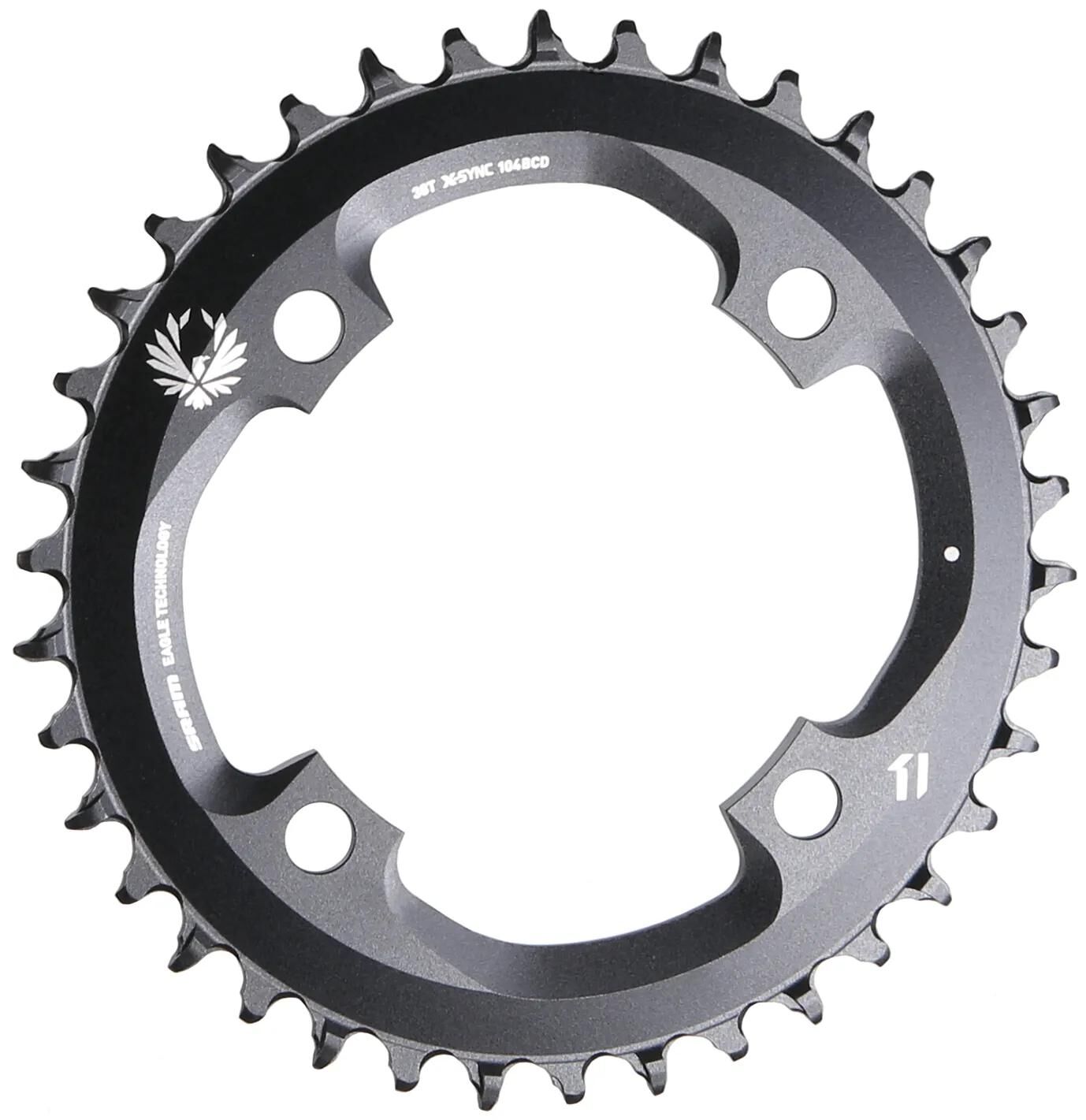 SRAM kettenblatt x-sync 2 chain ring x-sync 38t alu