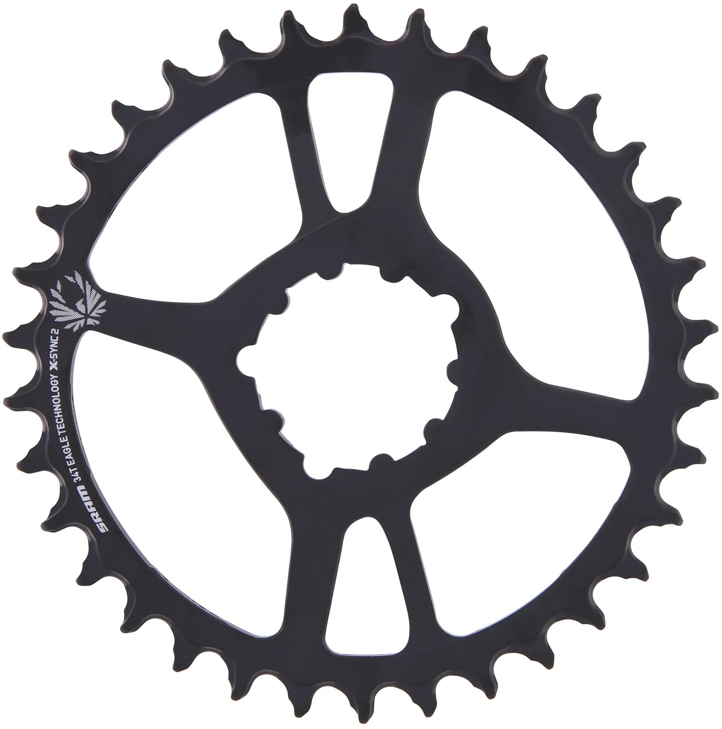 SRAM kettenblatt x-sync 2 chain ring x-sync2 34 teeth steel black