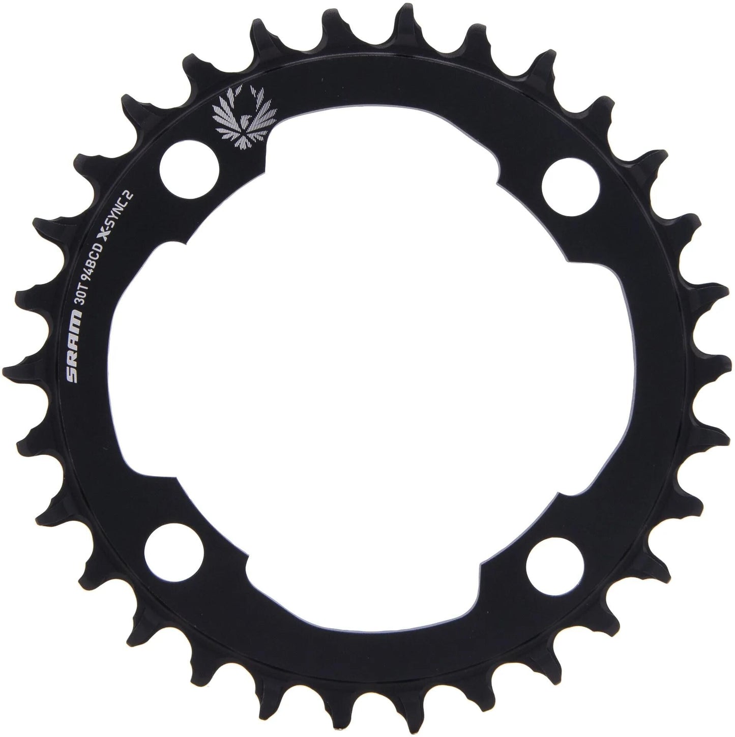 SRAM kettenblatt x-sync 2 chain ring x-sync 30 teeth alu black