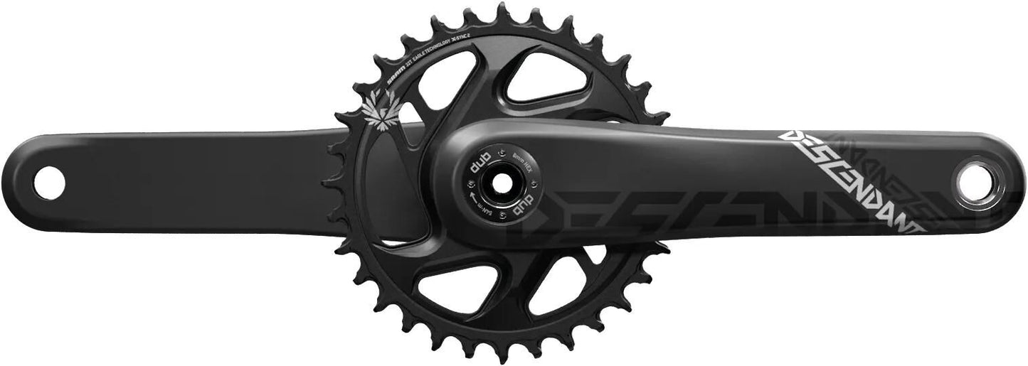 TRUVATIV kettenradgarnitur descendant carbon eagle crank set desce. carb.eagle 32t.dub