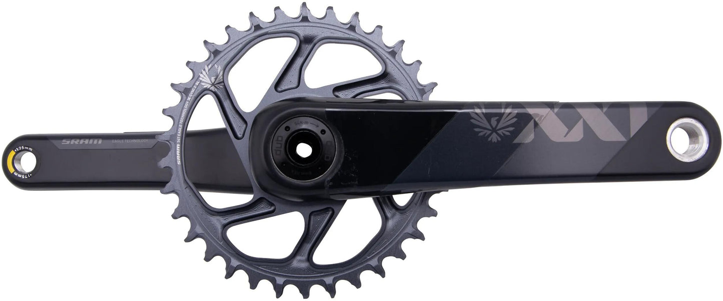 SRAM kettenradgarnitur xx1 eagle crankset xx1 eagle 34t boost 175mm