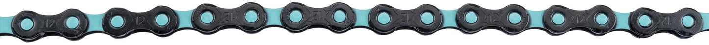 KMC kette dlc12 chain dlc12 126 links bl. light blue