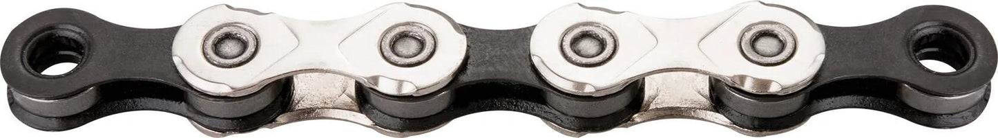KMC kette x11 chain x11 118 links silver black