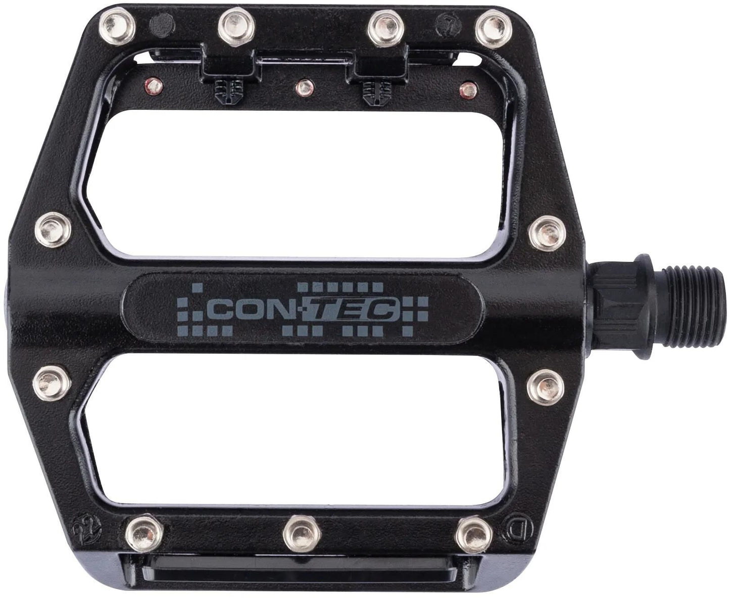 CONTEC pedal 2black ct pedals 2black mtb w. exchangeable pins