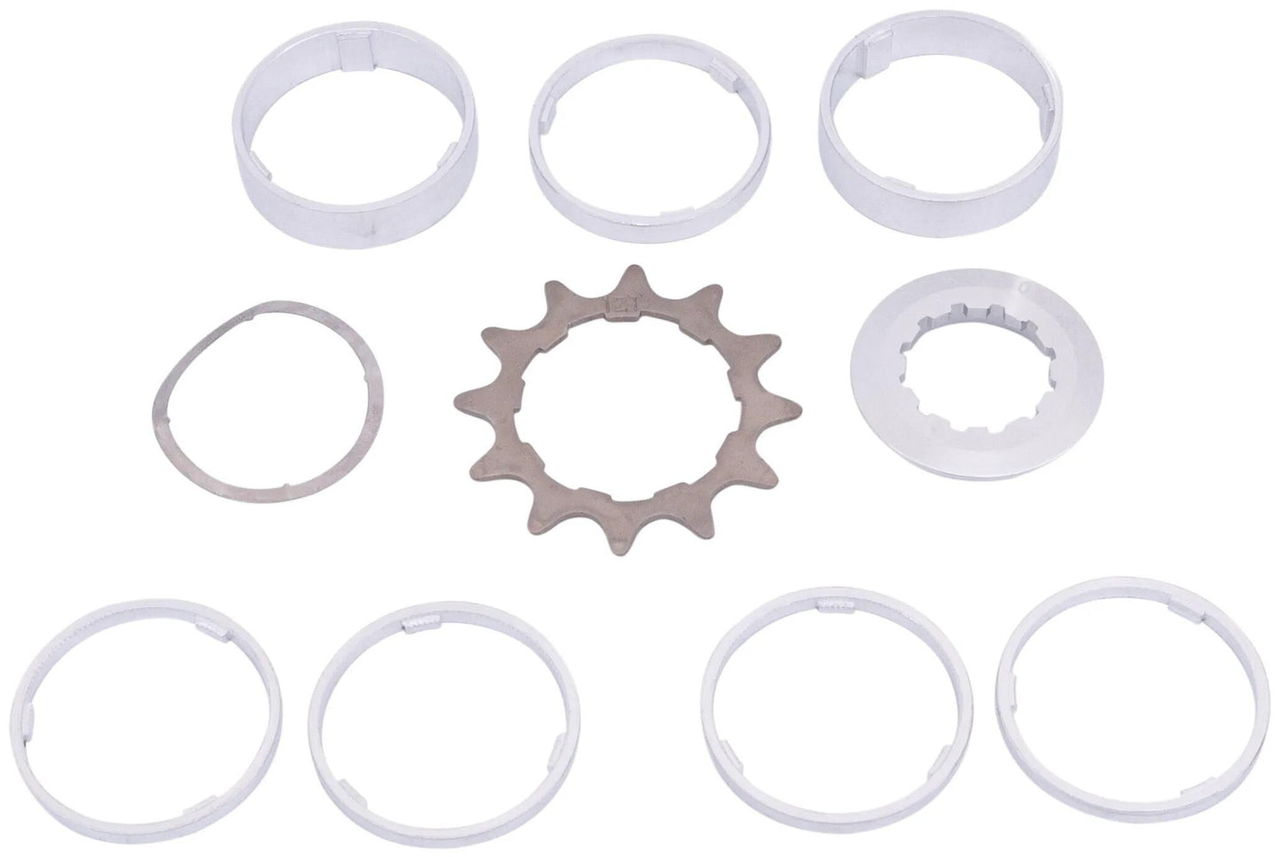 POINT steck-zahnkranz sprocket w.spacer set 12t