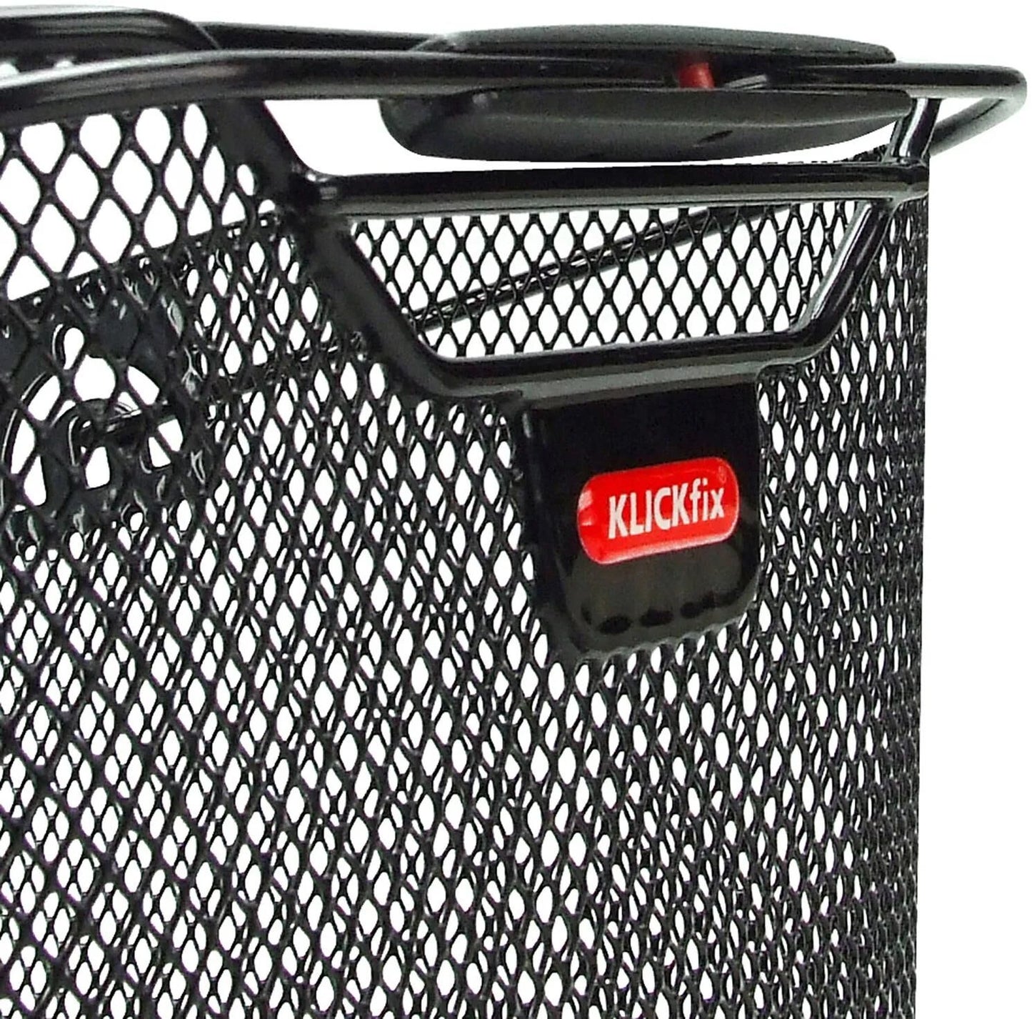 KLICKfix mand city max rear basket r k city max black