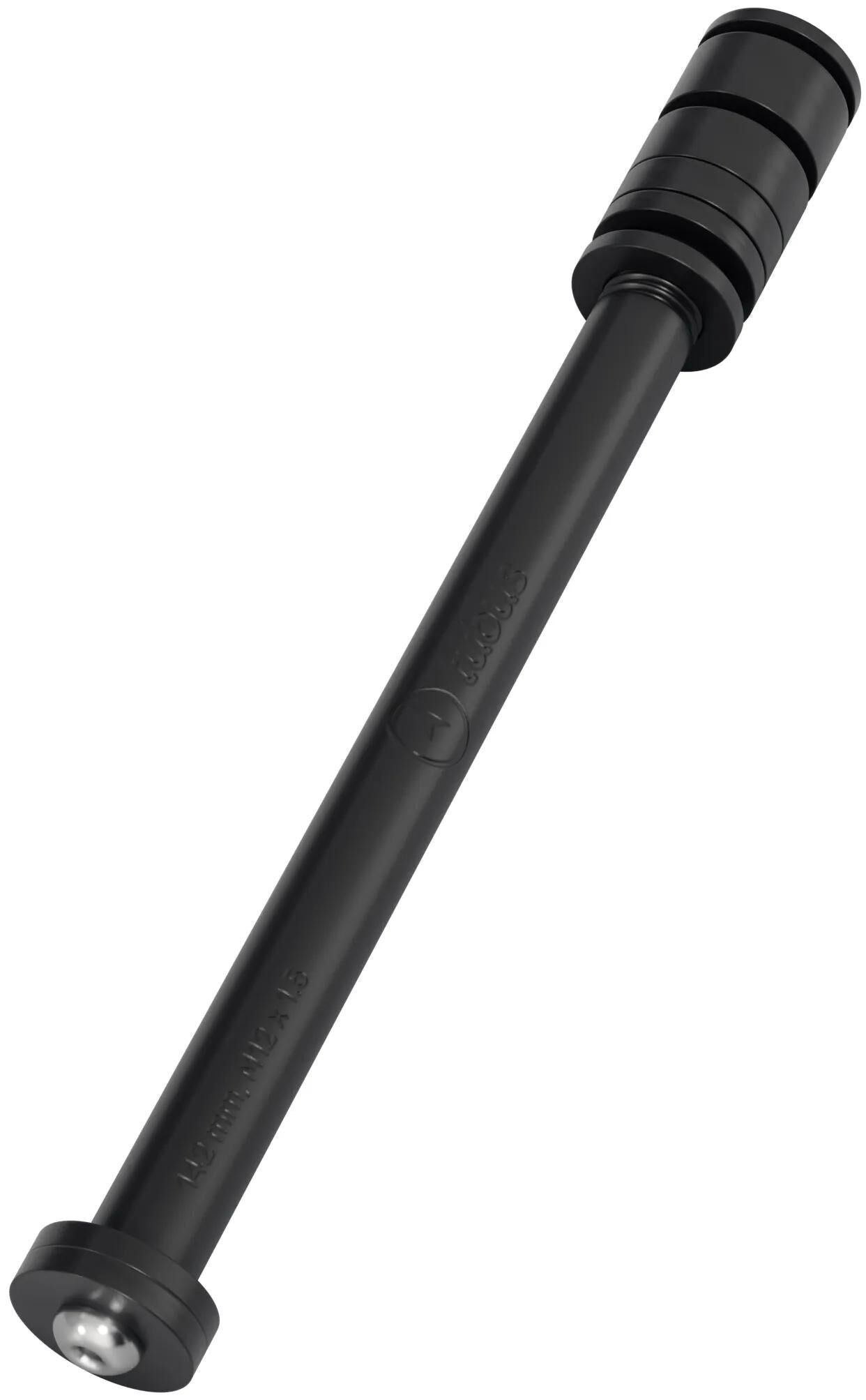 Racktime steckachsenadapter thru axle adapte 1.5 x 169 142 mm black