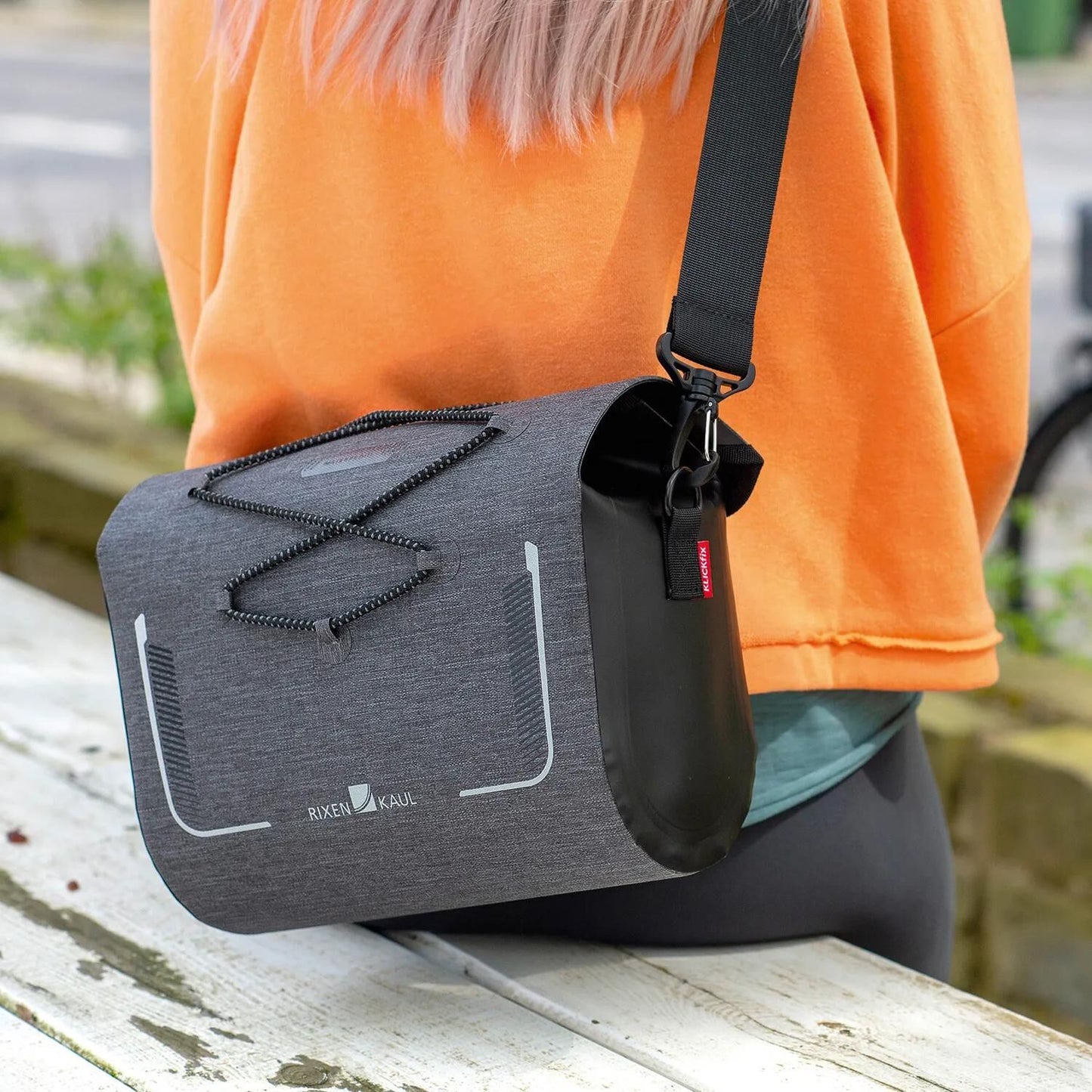 RIXEN KAUL lenkertasche baggy waterproof handlebar bag r k baggy waterpr.grey
