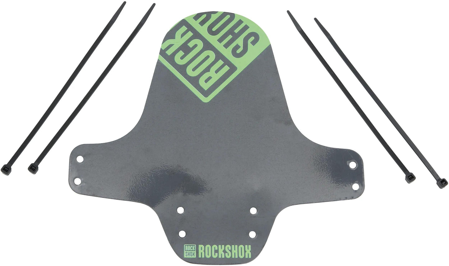 ROCKSHOX steckschutzblech fender clip-on fender rs black green