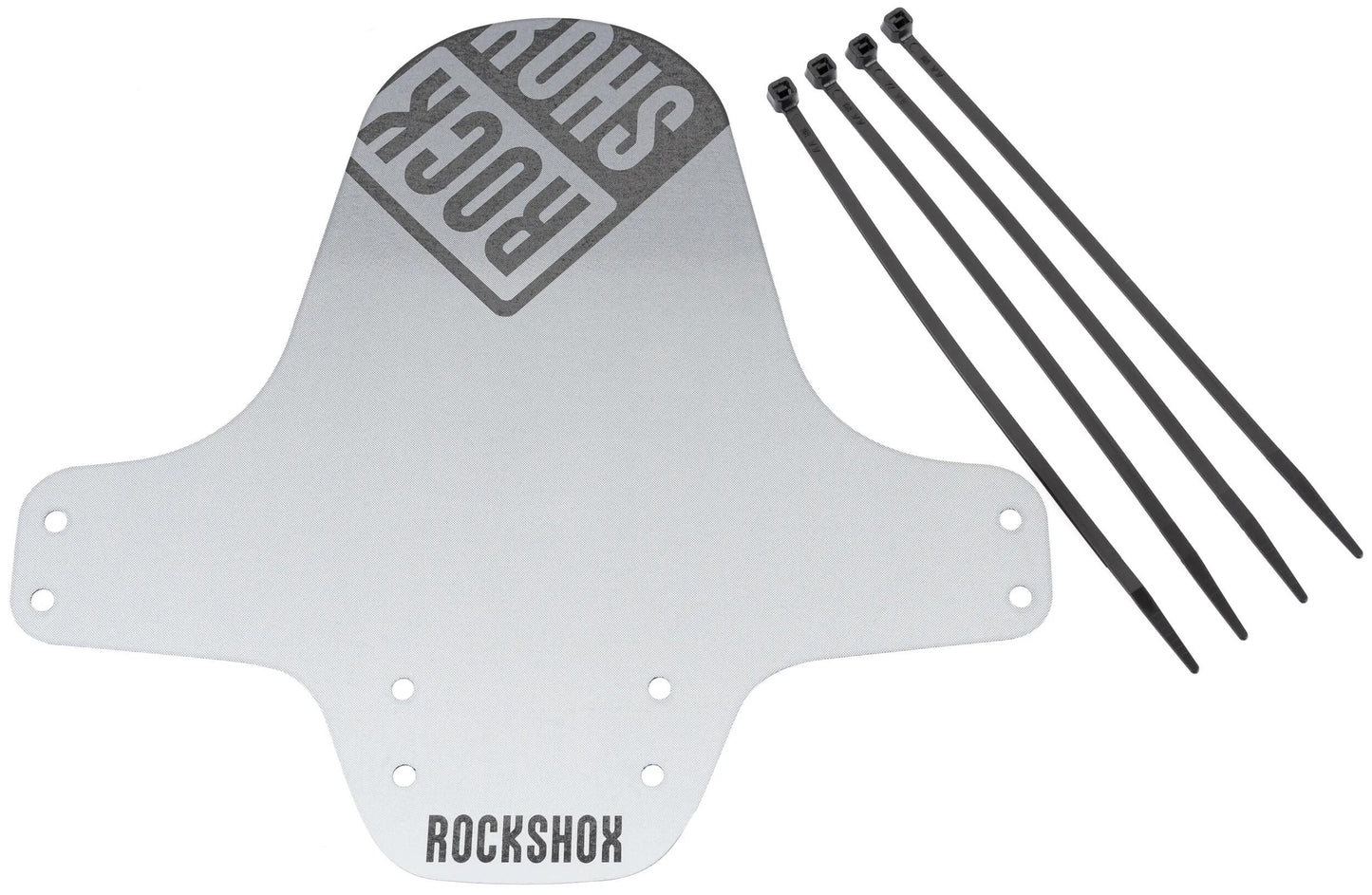 ROCKSHOX steckschutzblech fender clip-on fender rs bl. sil.white gr. bl.logo