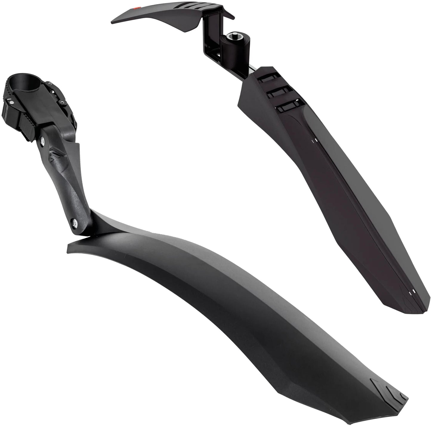 Hebie steckschutzblech-set 0726 e set clip-on fender 0726e set plastic black