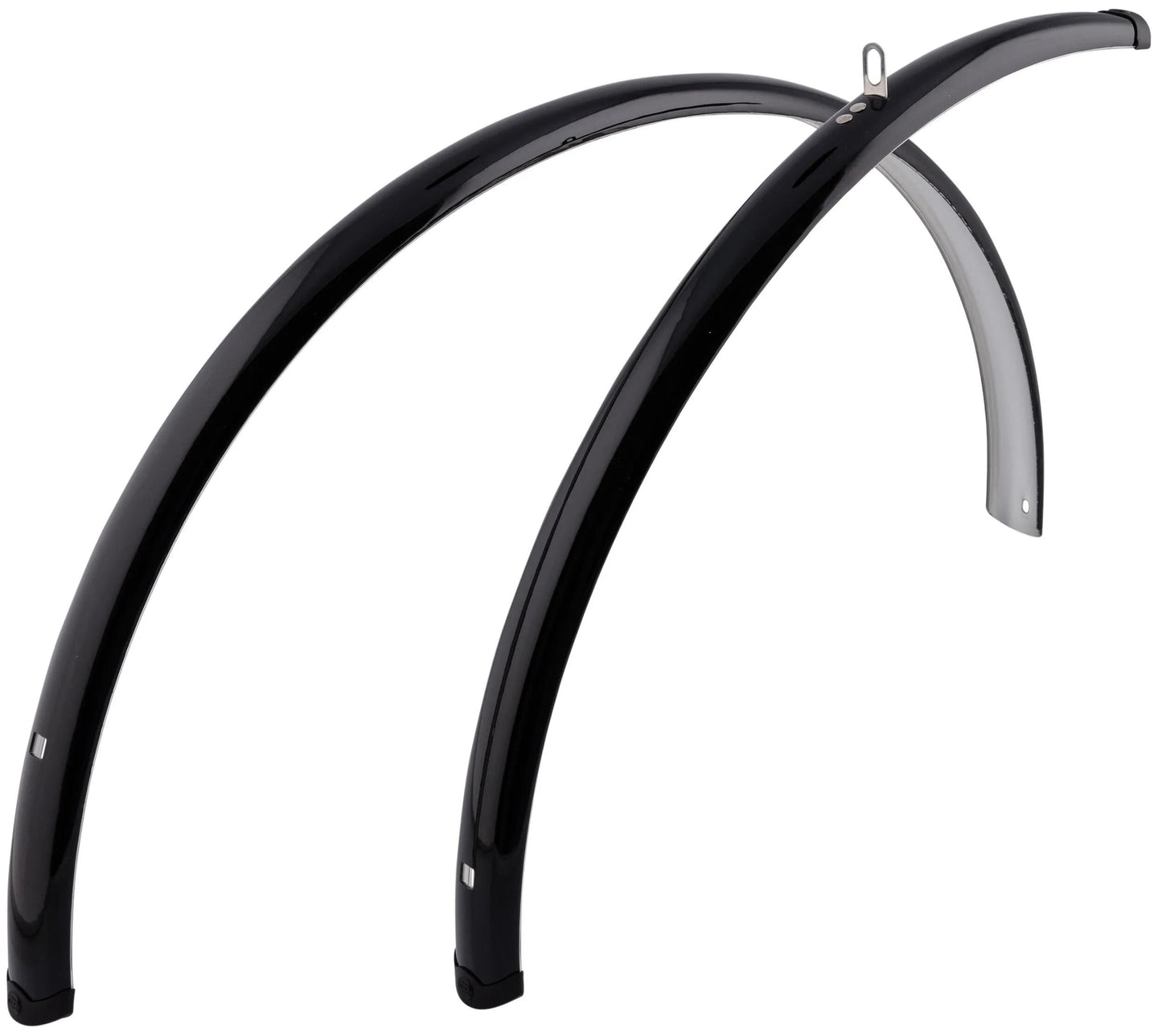 CONTEC schutzblech-set splash protect ct fender splash prot. 28 42mm black shiny