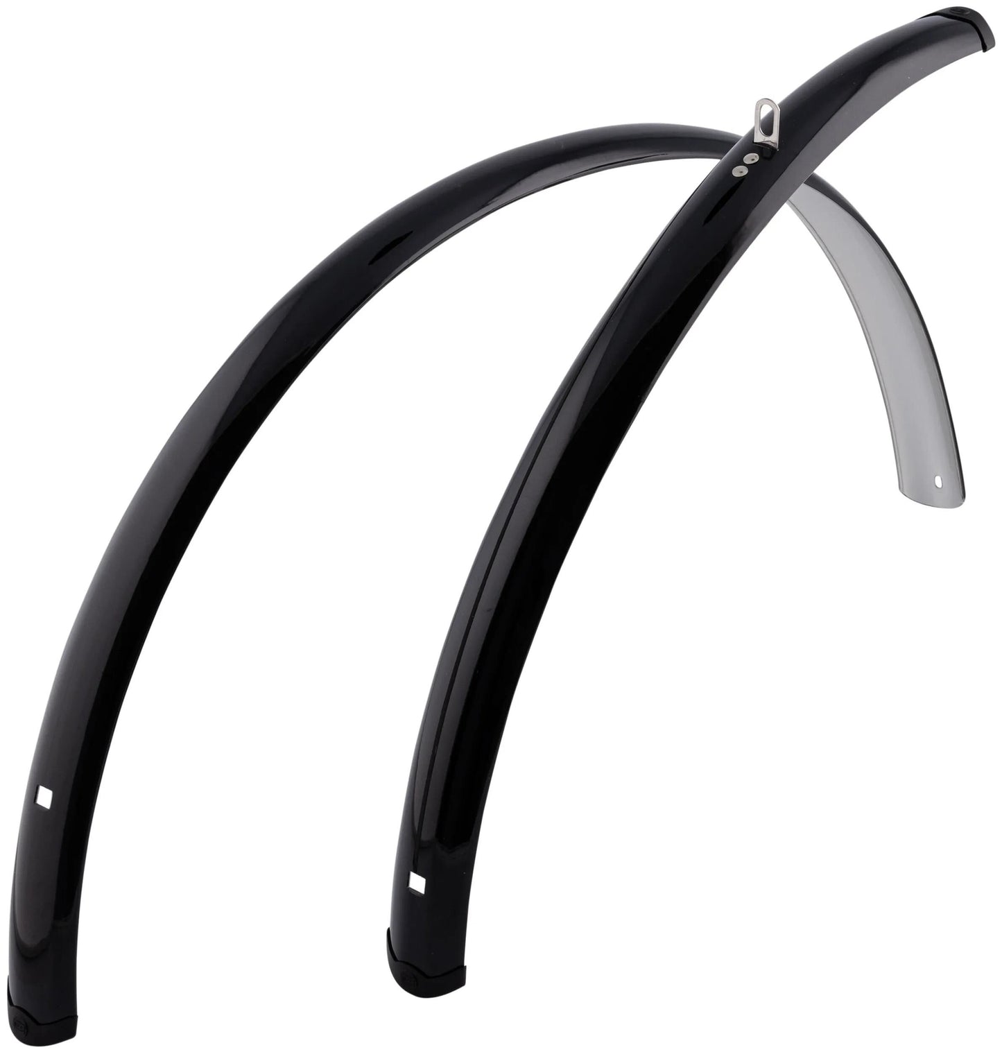 CONTEC schutzblech-set splash protect ct fender splash prot. 28 48mm black shiny