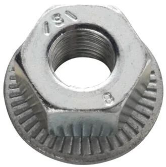 Fix-Nippel achsmutter axle nut m10x1 w.rotatable washer 10pcs.